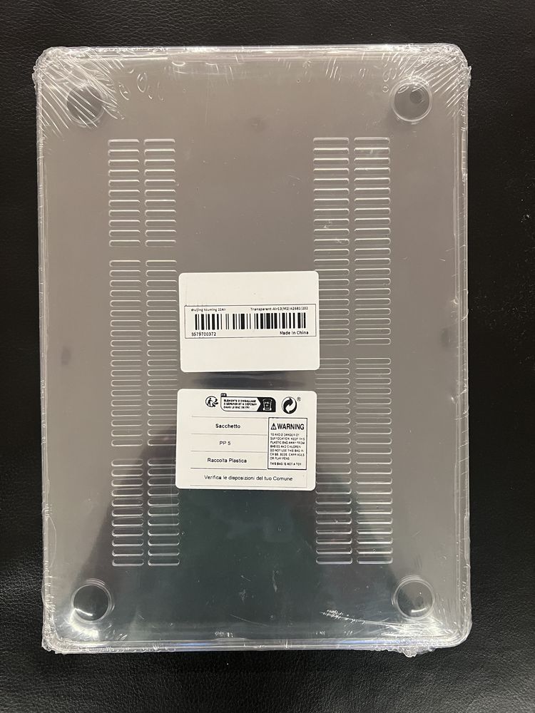 Capa rigida transparente macbook Air 13