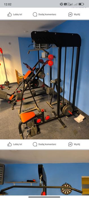 Siłownia domowa marbo