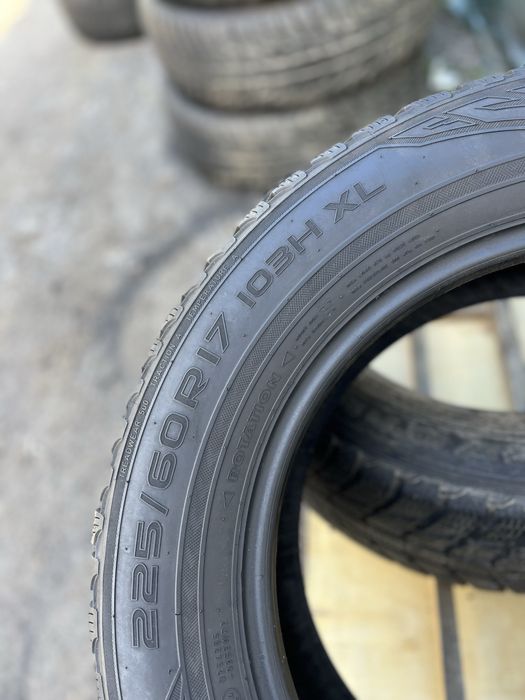 Топова шина‼️225/60 R17 Nokian WR D3 103H 7.7мм 2023рік