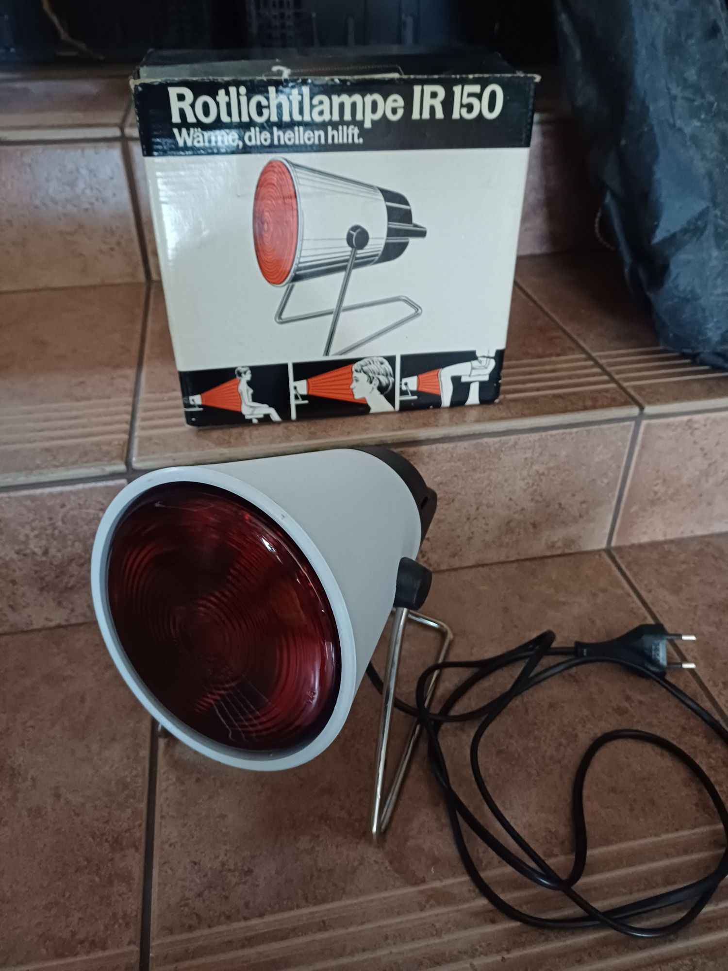 Lampa solux podczerwień