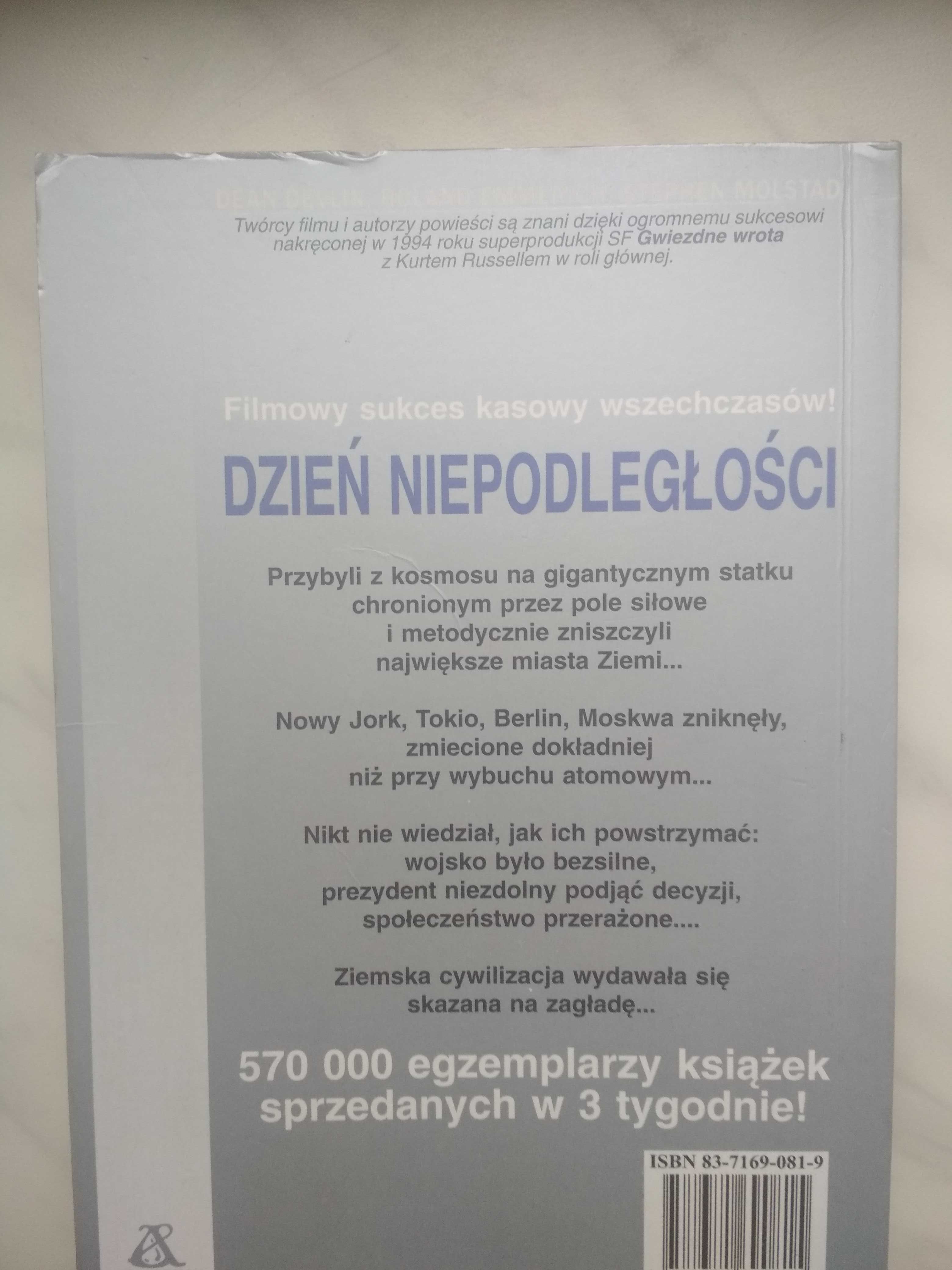 Devlin, Emmerich, Molstad- "Dzień Niepodległości" +PREZENT!