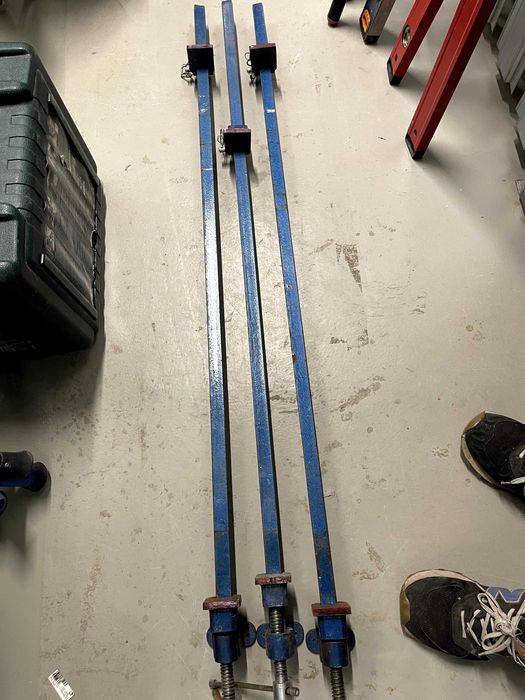 Ściski stolarskie 100 cm komplet 3 sztuki