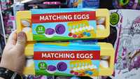 12 штук Сортер / Сортер яйця Монтесорі / Яйця 3D яйца монтессори