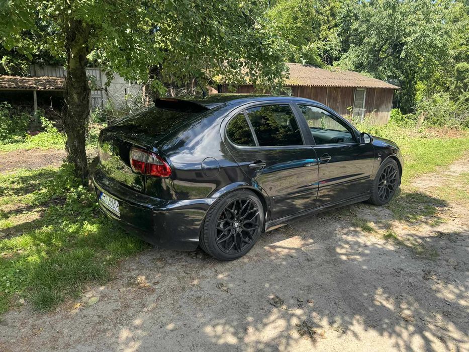 Seat Leon FR Mk1 1.8 Turbo LPG 230hp AUQ 6-biegów felgi 18"/17" Czarny