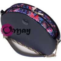 organizer OBAG MOON LIGHT orient granat róż 2 kieszenie wkład OMAY