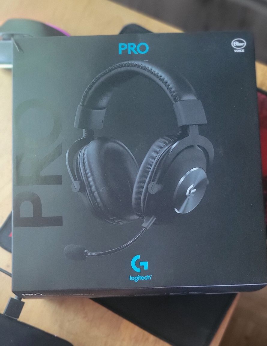 Logitech G Pro X + karta dźwiękowa