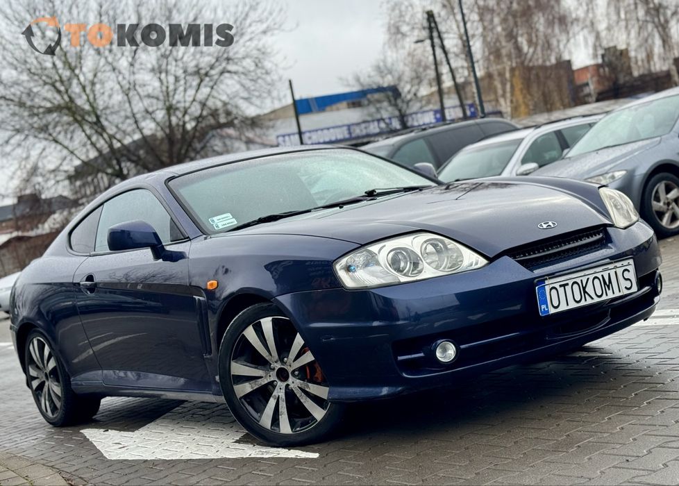 Hyundai Coupe, 2002 rok 2.7V6 LPG- Otokomis! Gwarancji!