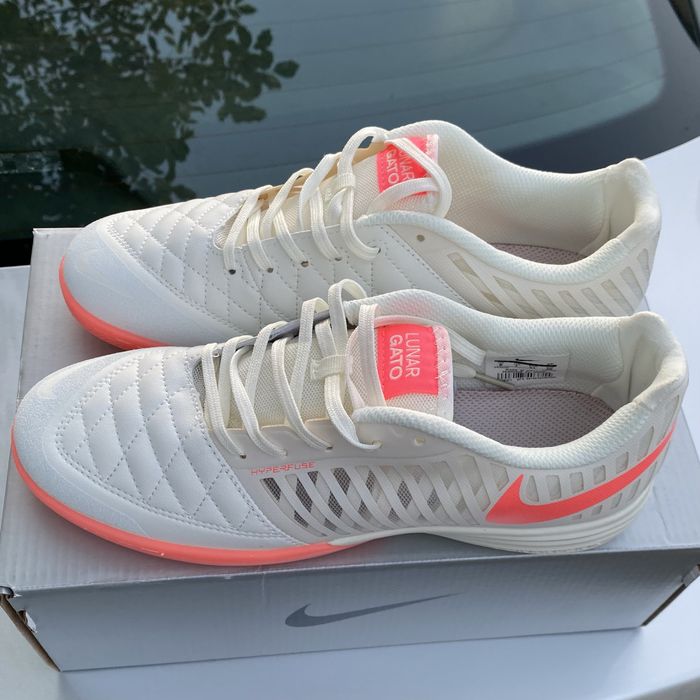 Футзалки Nike Lunar Gato найк залки сороконіжки бампи 40 41 42 43 44