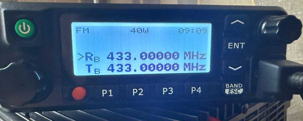Радіостанція TYT MD-9600 GPS DMR UHF/VHF OpenGD77 40 Вт
