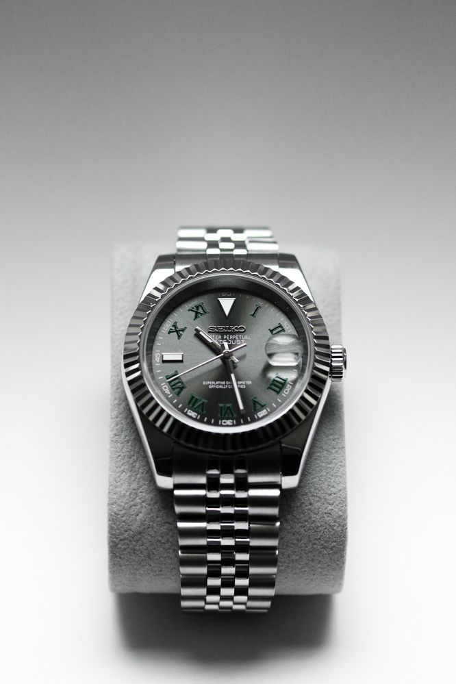 Zegarek Custom Seiko Mod Wimbledon
