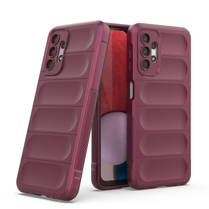 Etui Magic Shield Case Samsung Galaxy A13 5G Burgundowy