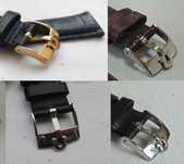 Klamra sprzączka zegarka Omega 16mm 18mm 20mm srebrna złota zapięcie