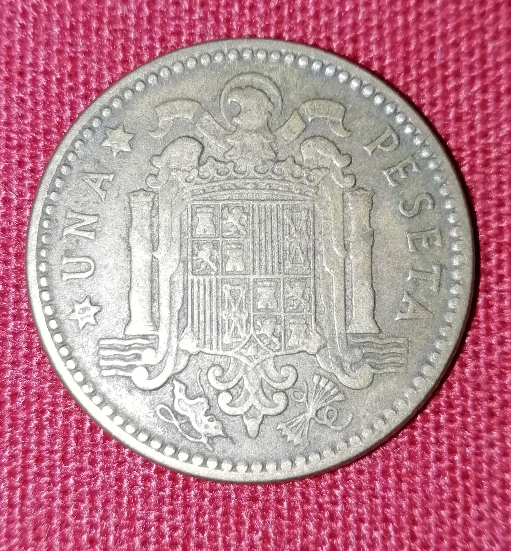 UNA PESETA 1953 com muita qualidade