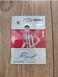 Jan Bednarek karta auto autograf panini southampton