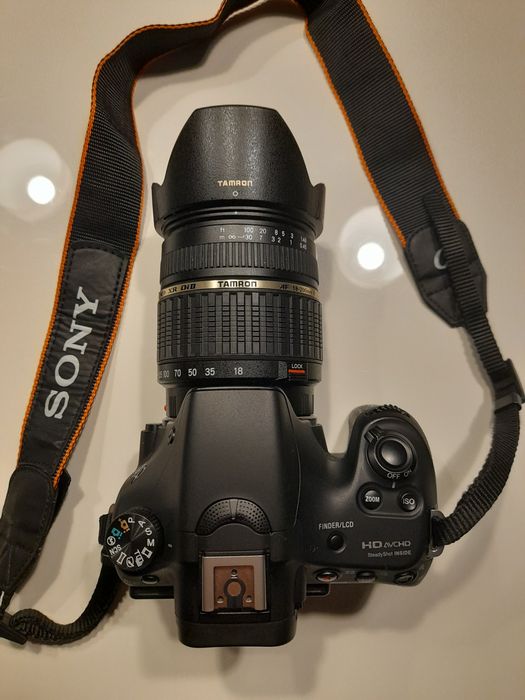Lustrzanka Sony Alfa 58 + Tamron 18-200mm