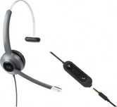 Słuchawka Cisco - Headset 521 wired single 3.5MM + USB adapter