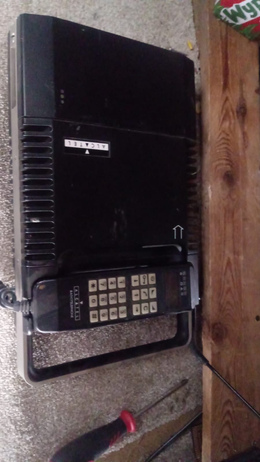 Telefon Radiotelefon Alcatel ATR 450 stary pierwszy model