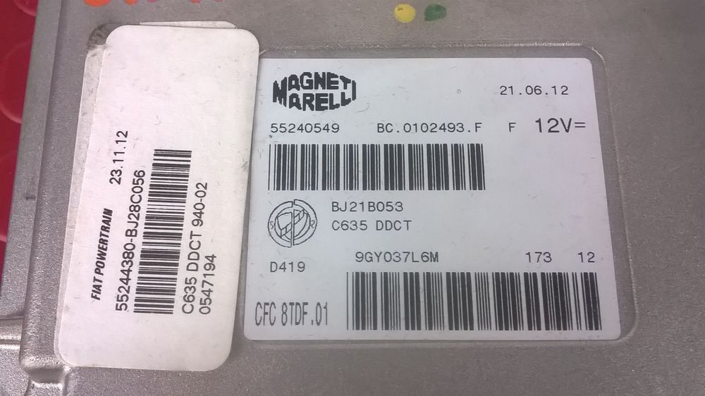 Centralina Caixa Velocidades / BC..F [Alfa Romeo Giulietta (940_)]