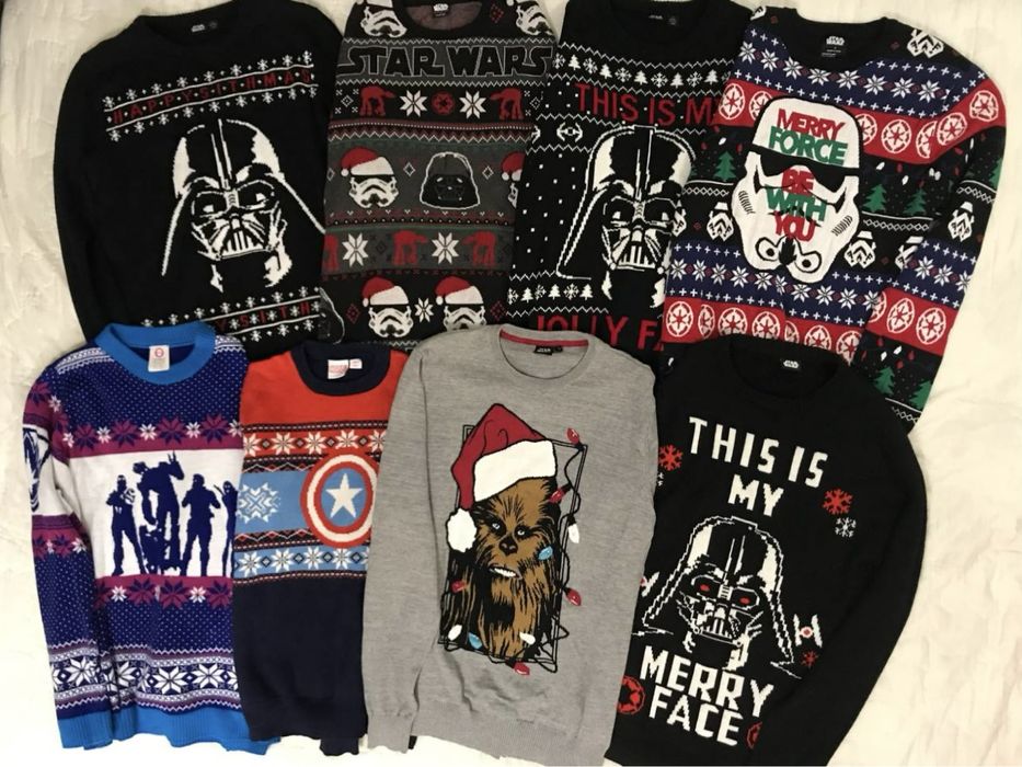 Новорічний светр новогодний свитер Star Wars