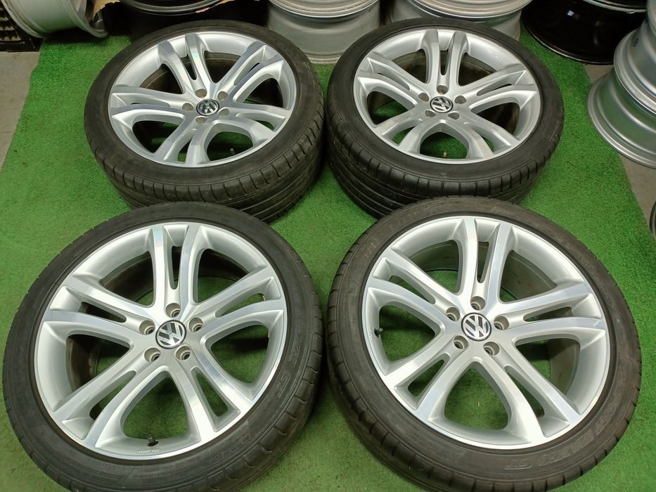 Koła 19" felgi 5x112 et33 opony 255/40/19 VW Tiguan R-line Wysyłka