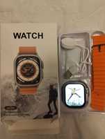 Smartwatch T900 Ultra 2. Smartwatch watch ultra 2 pomarańczowy pasek