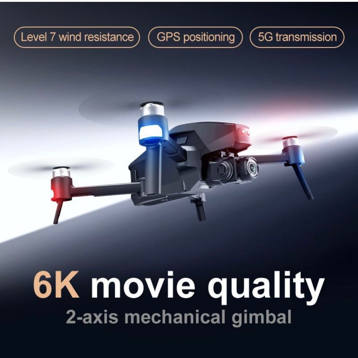 Квадрокоптер с камерой -
4DRC M1, 6K HD, FPV, GPS 5G
дрон 2 км 0034