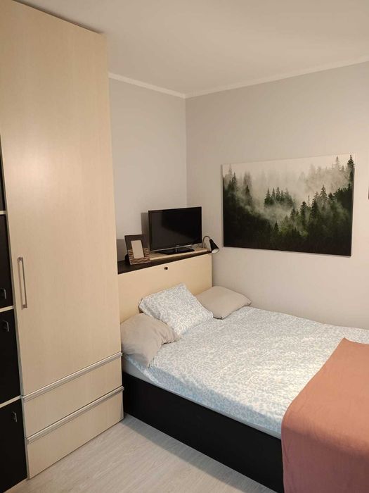 2-pokojowe mieszkanie na parterze z balkonem i komórką, umeblowane