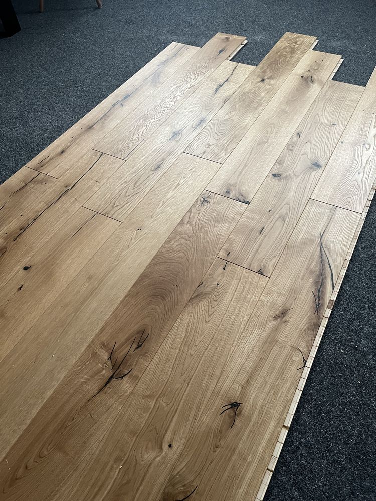 Deska CLICK 5G Dąb Rustic 14x160x1070mm,4faza, OLEJ UVx2