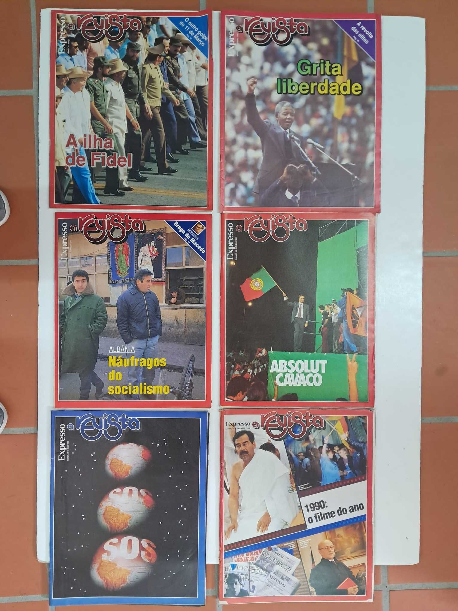 114 Revistas Suplemento do jornal EXPRESSO - 1990 até 2001