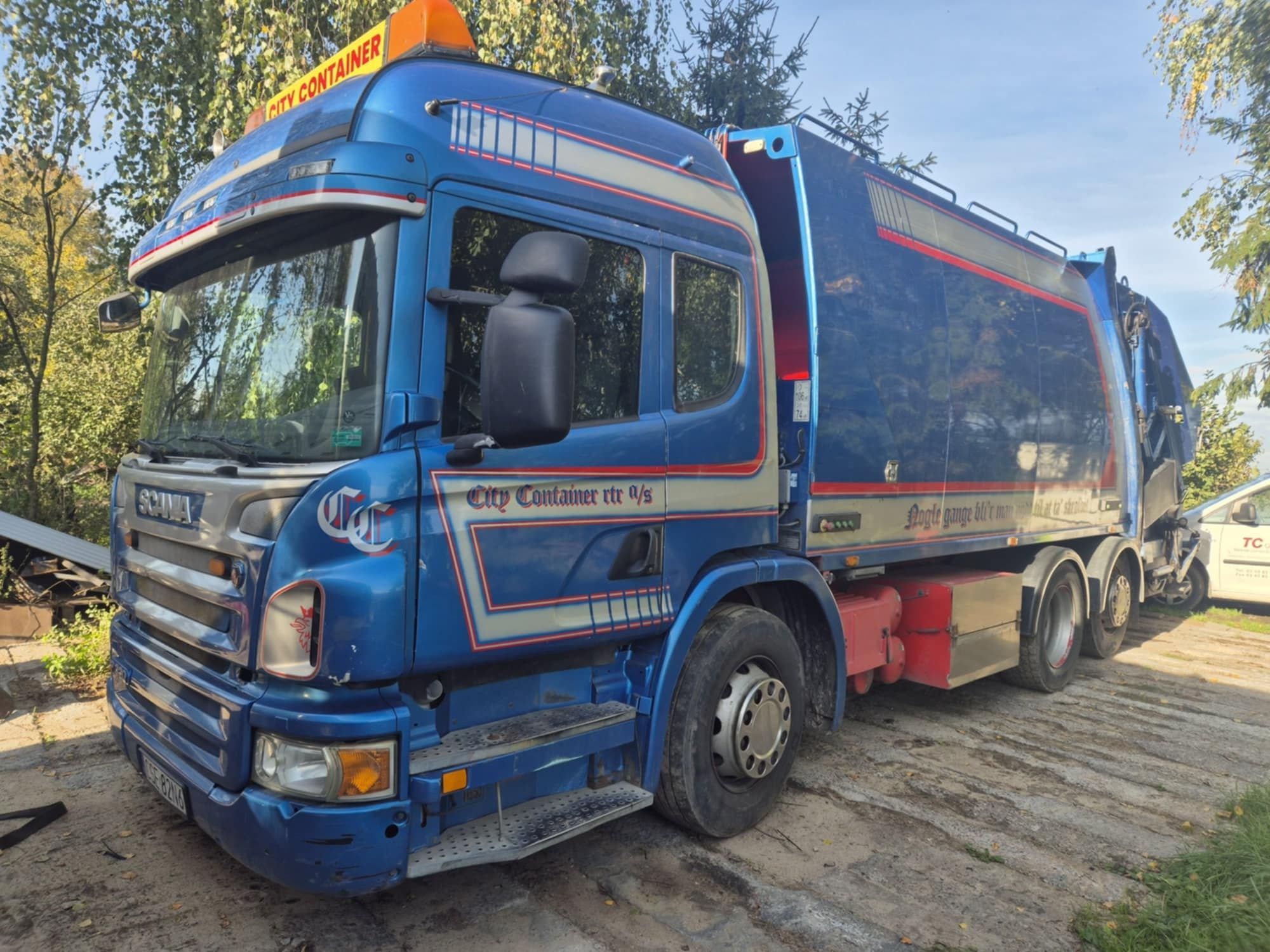 Śmieciarka Scania NTM