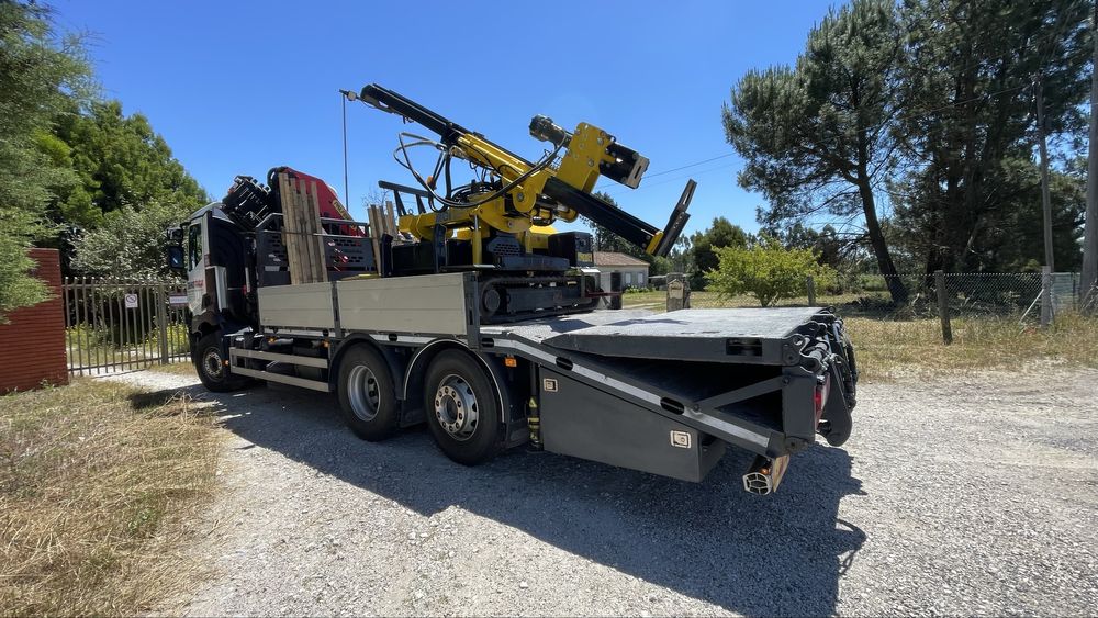 Aluguer Camiao Grua 20mt C/Rampa
