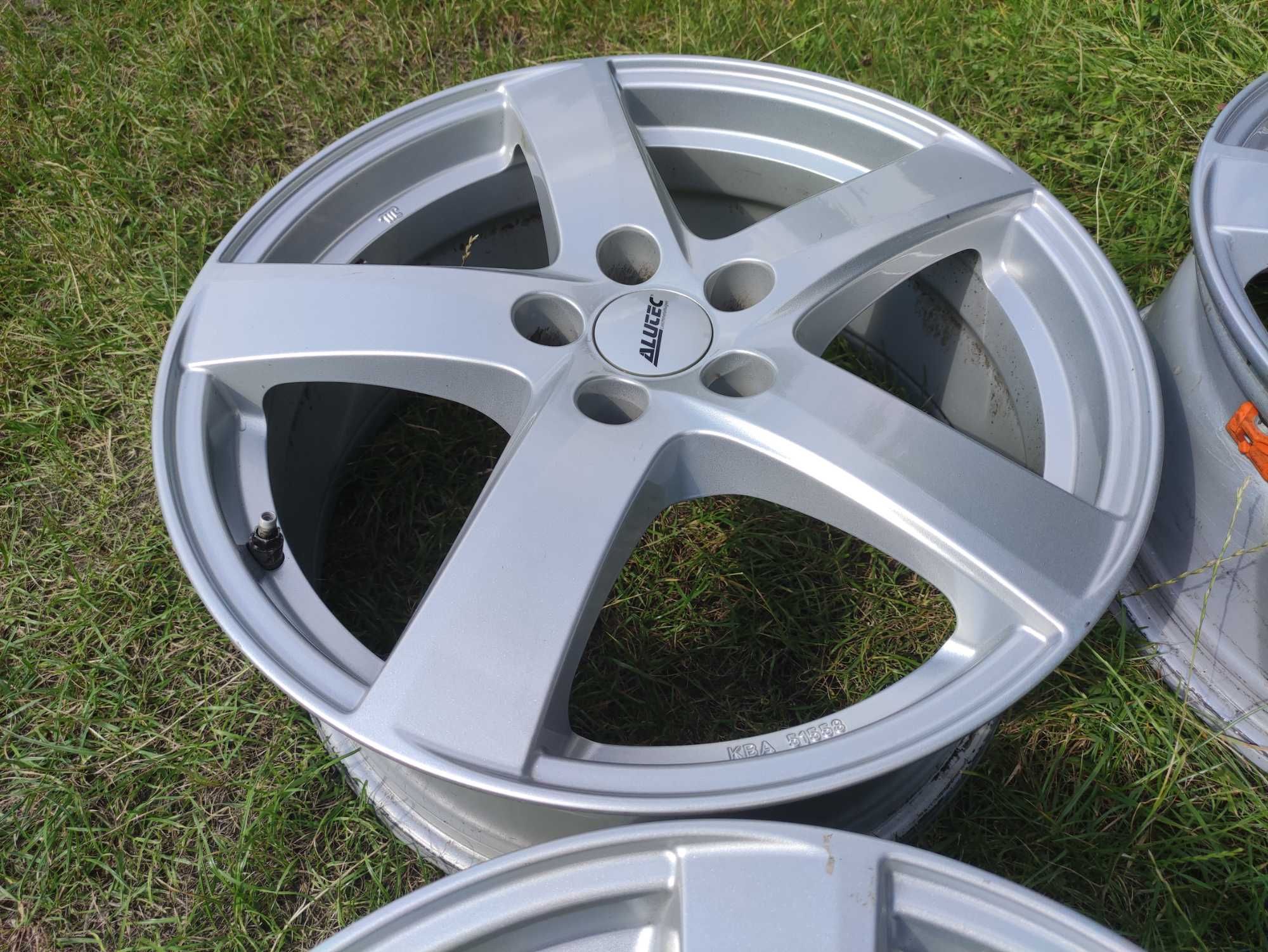 STAN IDEALNY 18 cali ALUTEC 5x112 ET38 Audi VW Seat Skoda CZUJNIKI