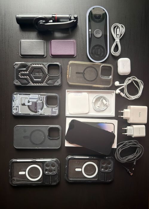 iPhone 14ProMax 128GB czarny SPRAWNY 100%+dużo gratisów