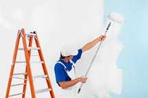 Serviço de pintura de interiores, pichelaria.
