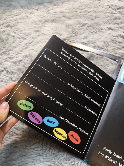 Książka do rysowania kredą