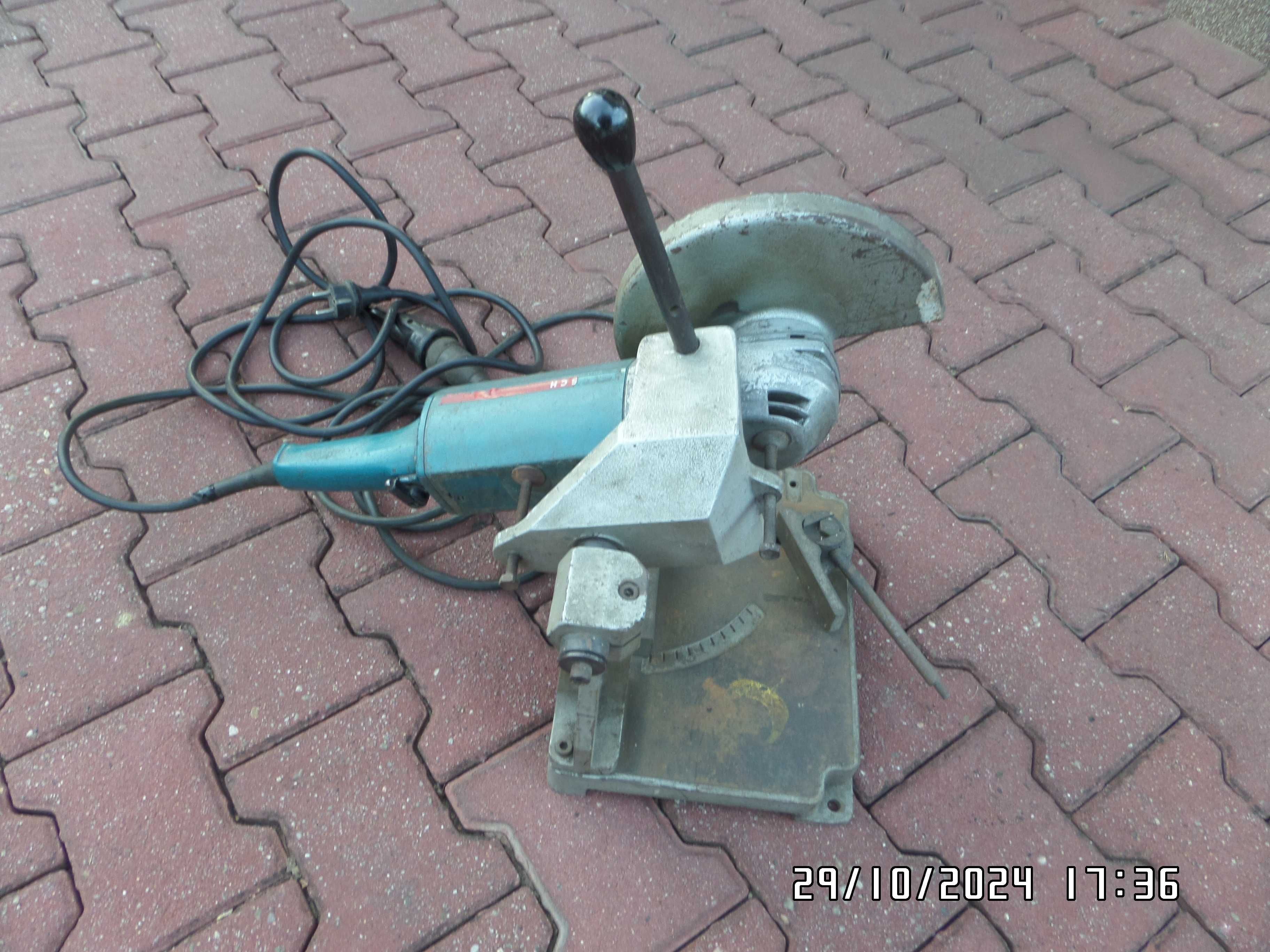 szlifierka kątowa BOSCH diax 1600 W z podstawą