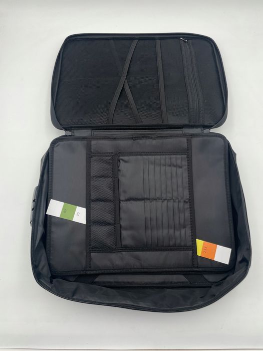 JUNDUN Teczka na dokumenty czarna organizer, 27 x 10 x 36 cm | OPIS !
