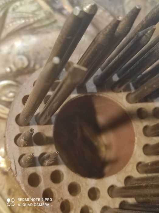 набор пуансонов часовой инструмент 25 штук СССР