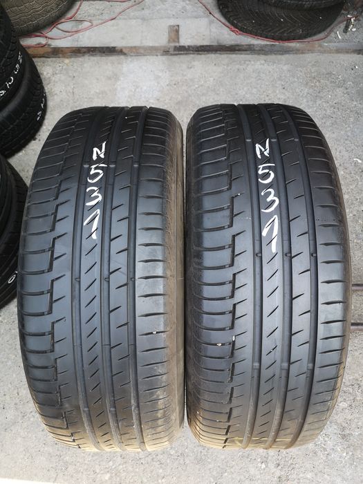 Opony letnie 225/55/19 Continental 2szt 5,3mm 2018r