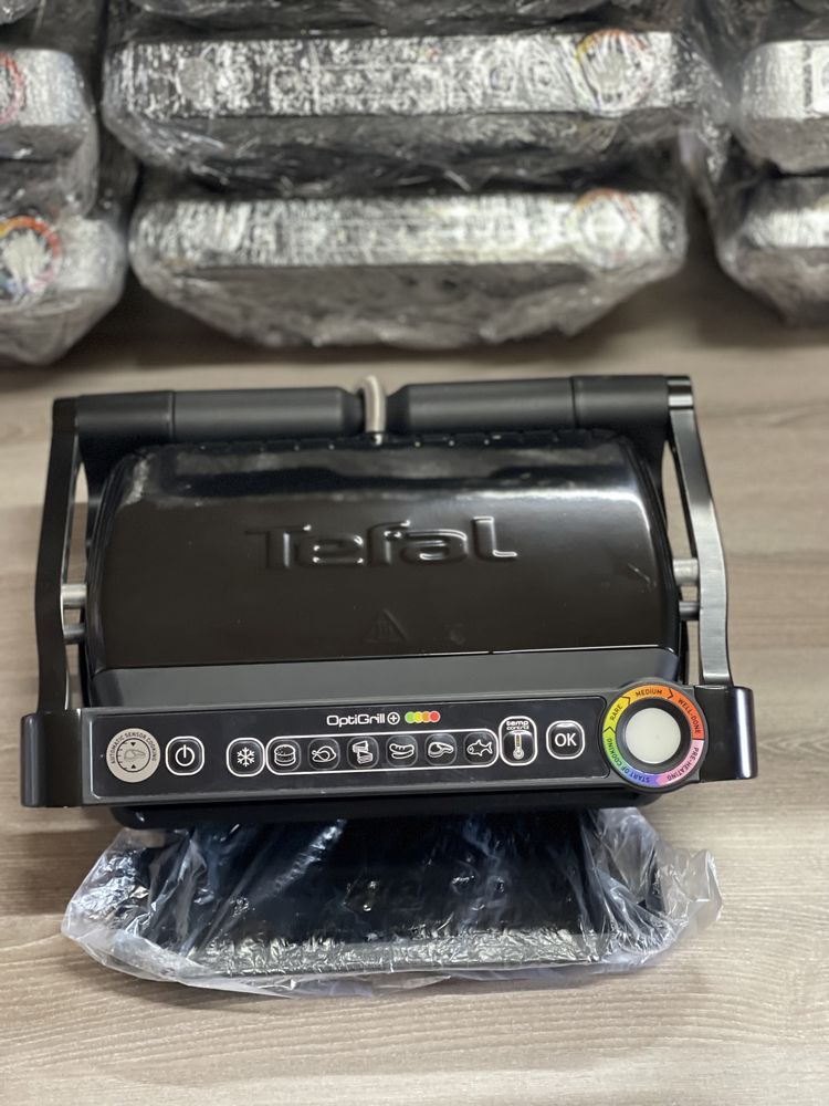 Гриль Tefal GC 712D34 OptiGrill+ Нові! Без пакування! Є 705, 712, 714