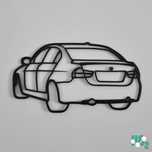 Silhuetas automóveis personalizáveis (3D)