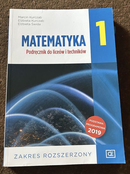 Podręcznik matematyka 1 Pazdro poziom rozszerzony