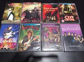 Zestaw DVD Black Sabbath Iron Maiden Deep Purple Ozzy Rainbow Nazareth