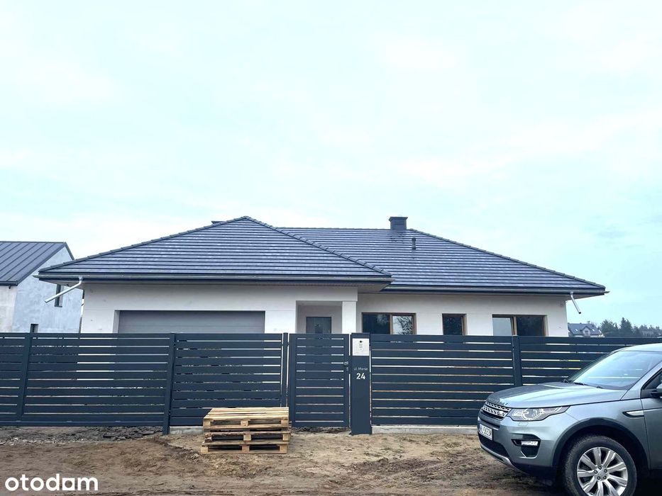 REZERWACJA NOWY energooszczędny i przytulny dom 160 m działka 1018 m