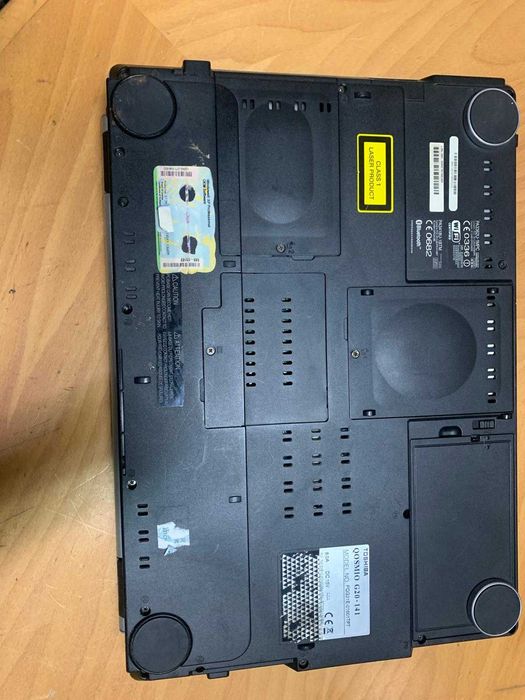 Qosmio G20 141 a funcionar para peças