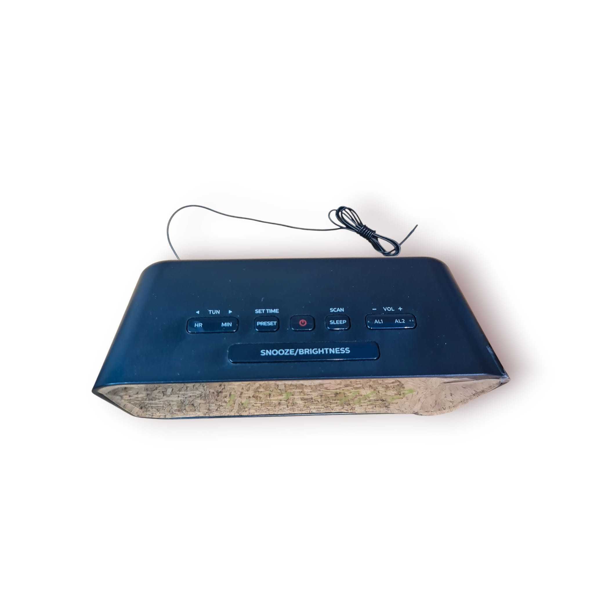 Rádio Despertador Philips TAR3306/12 – Série 3000 com visor LED grande