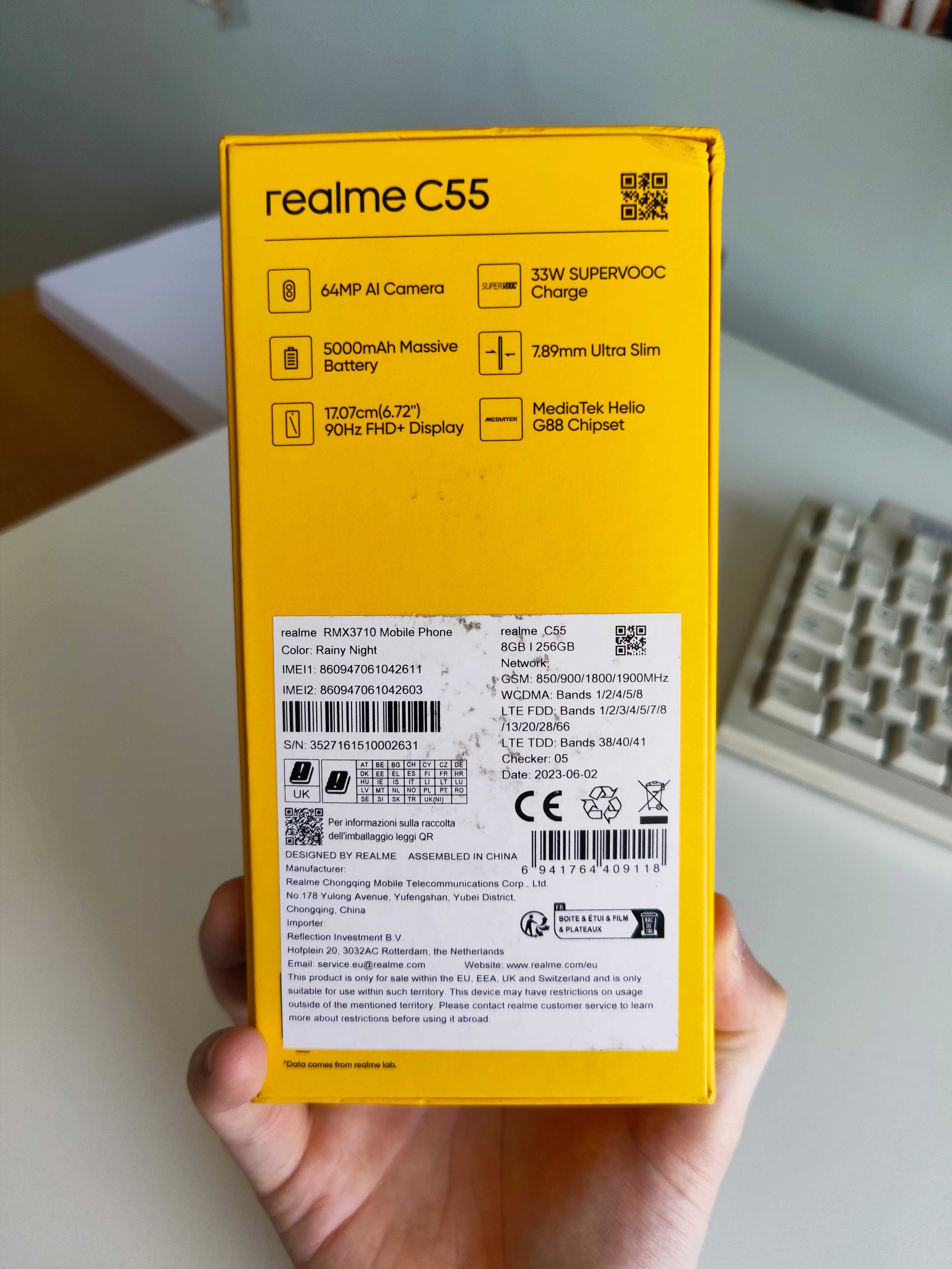 Telemóvel Realme C55