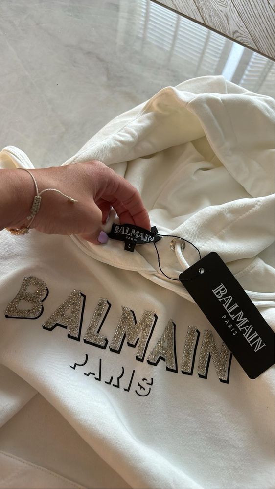 Bluza balmian z kapturem