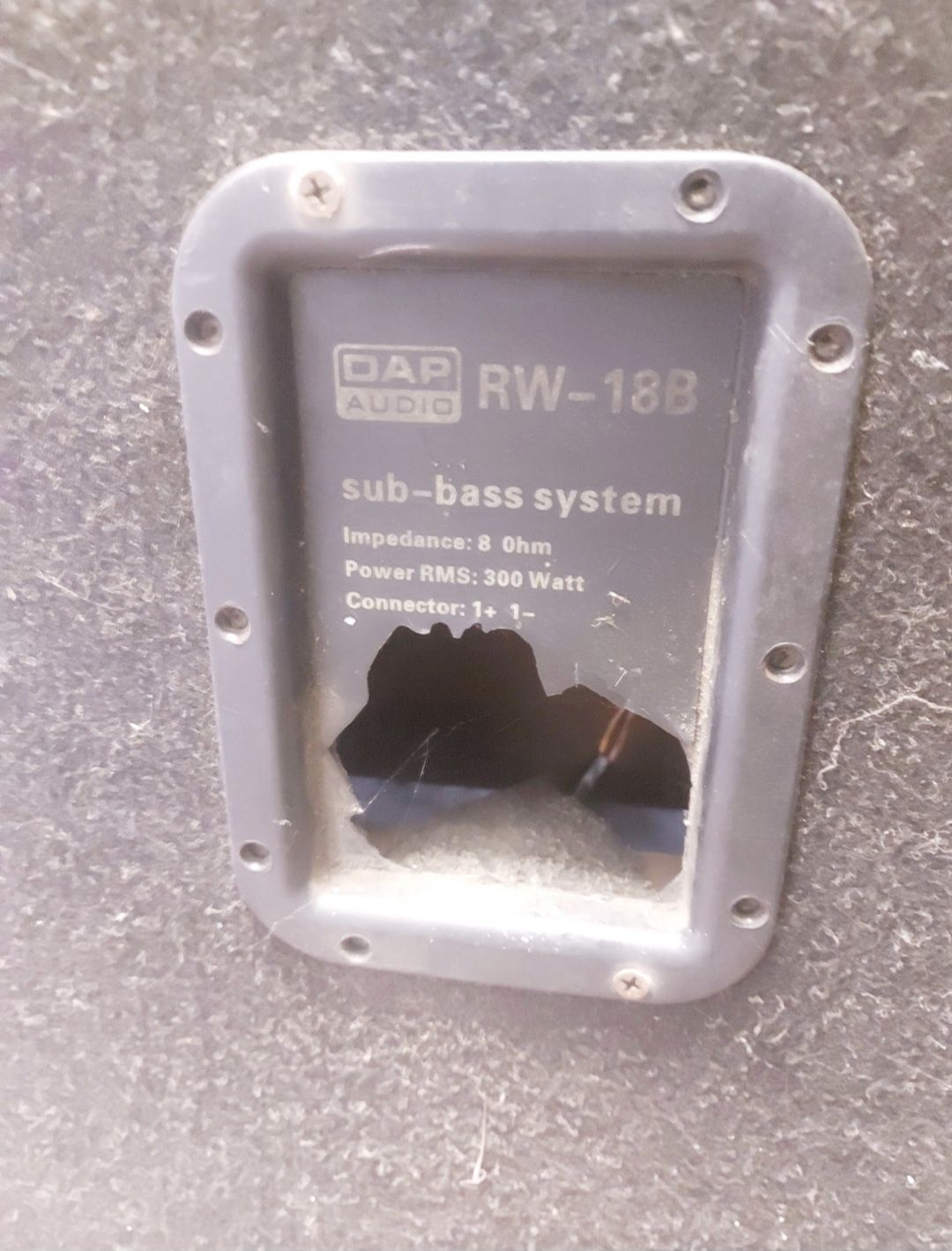 Sub bas ssystem Dap audio subofer pasywny 300