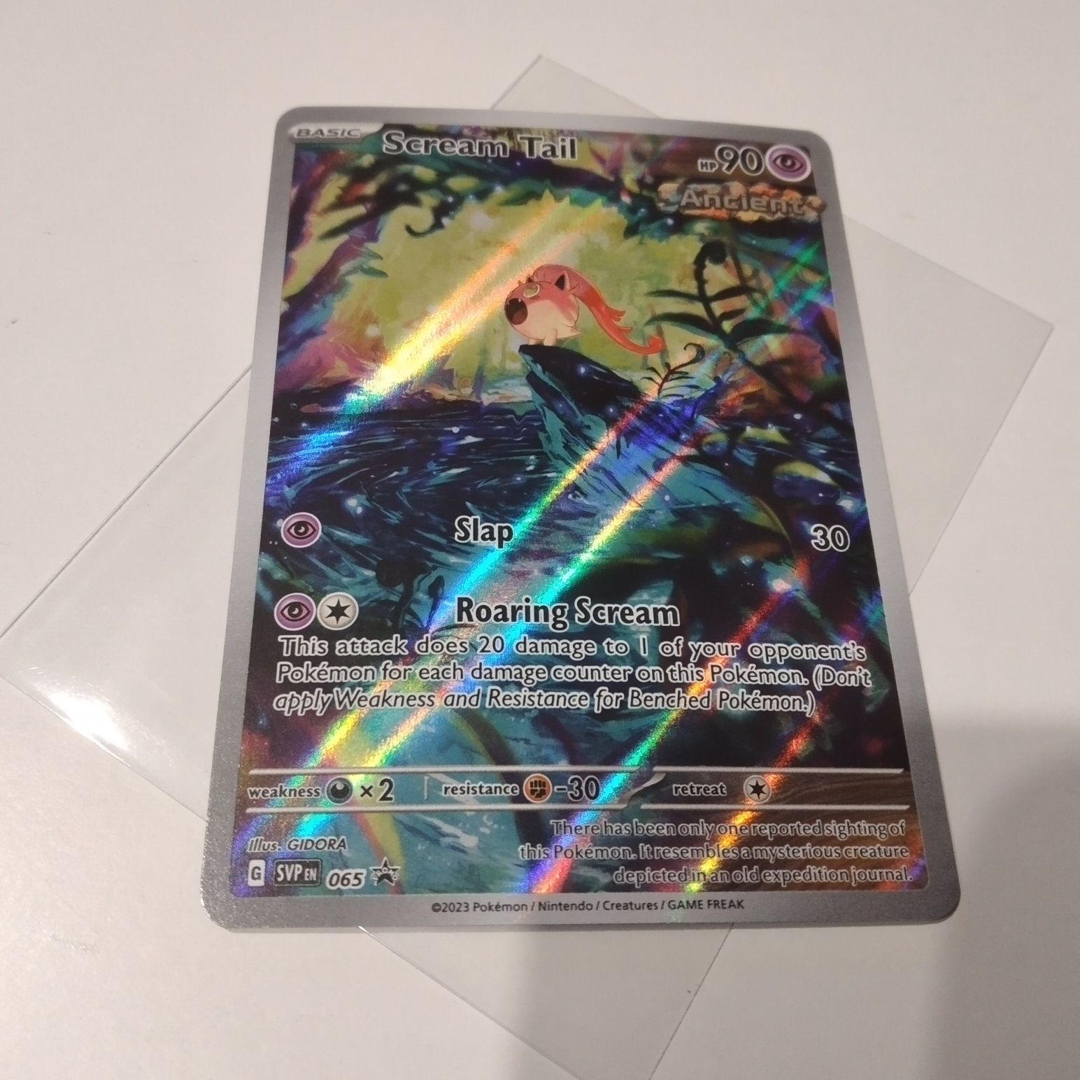 Scream Tail Promo - Karty Pokemon